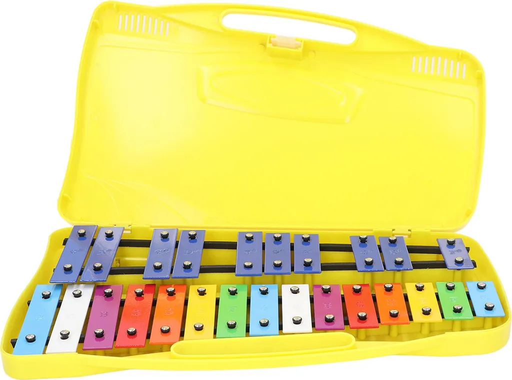 Jouet de Développement Éducatif Instrument Musique Percussion Bébé Jaune