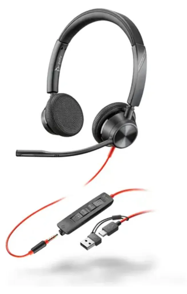 Casque HP Poly Blackwire 3325 Microsoft Teams avec Micro Antibruit USB - 7