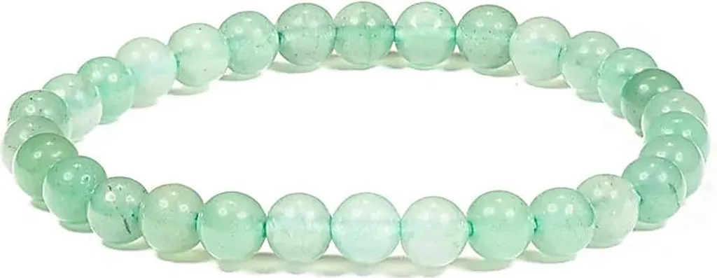 Lot de 3 Bracelets de Lithothérapie en Aventurine Verte de 0,6 cm Bio