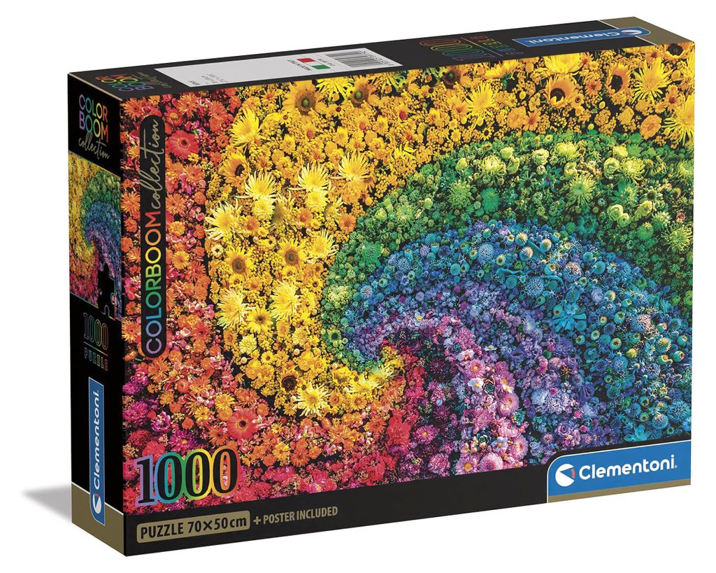 Clementoni Whirl, 1000 stuks, creativiteit, vanaf 10 jaar Productafbeelding 