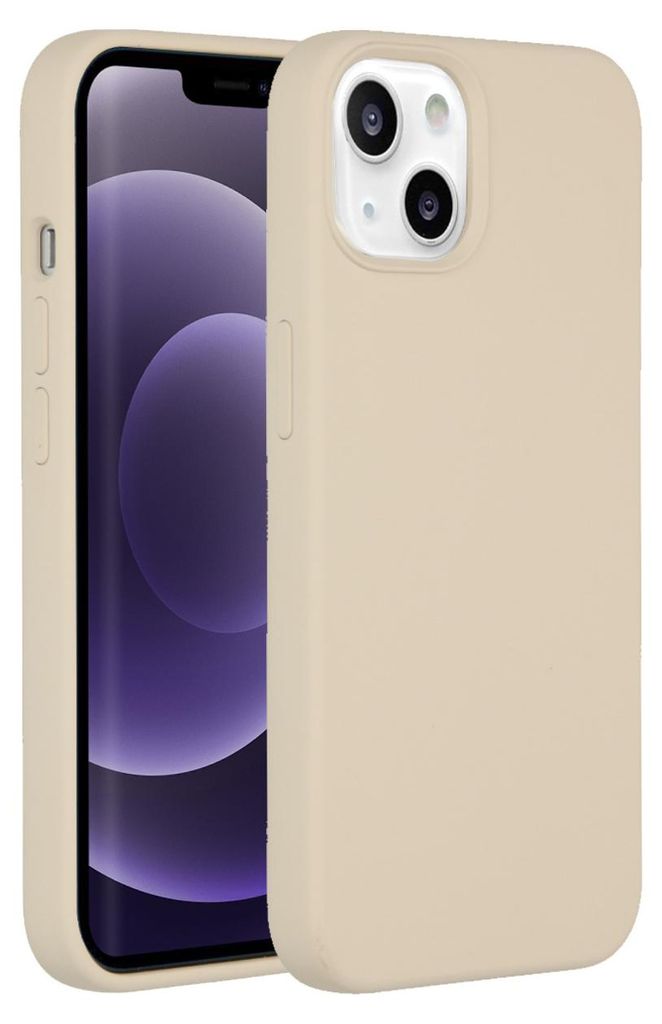 Accezz Liquid Silikoncase iPhone 14 / 13 - Stone