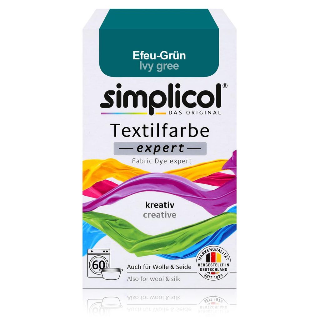 Simplicol peinture textile expert vert lierre 150g - Image du produit 