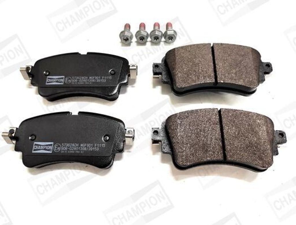 CHAMPION 573628CH - OE 4N0698451 Bremsbeläge für A7 (4K), A8 (4N), A4 (8W), A5 (F5), Q5 (FY), Q7 (4M), A6 (4A), Touareg (CR7, RC8)