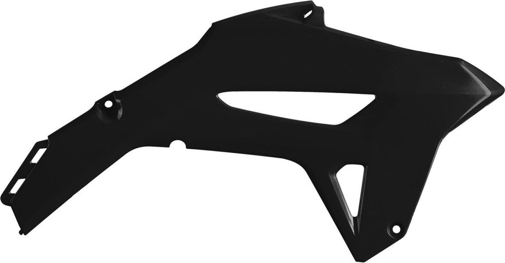 POLISPORT Kühlerspoiler seitlich Schwarz passend für Honda CRF450R