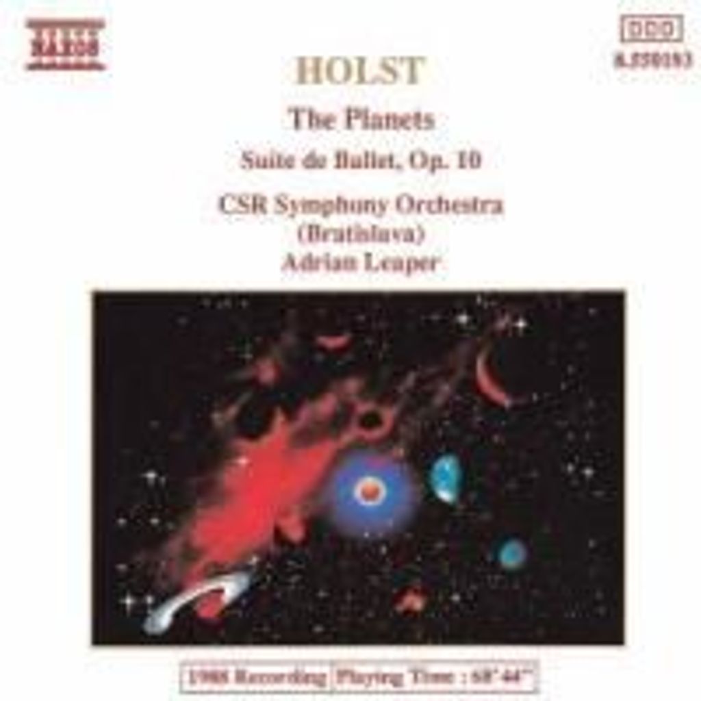 The Planets / Suite De Ballet OP.10