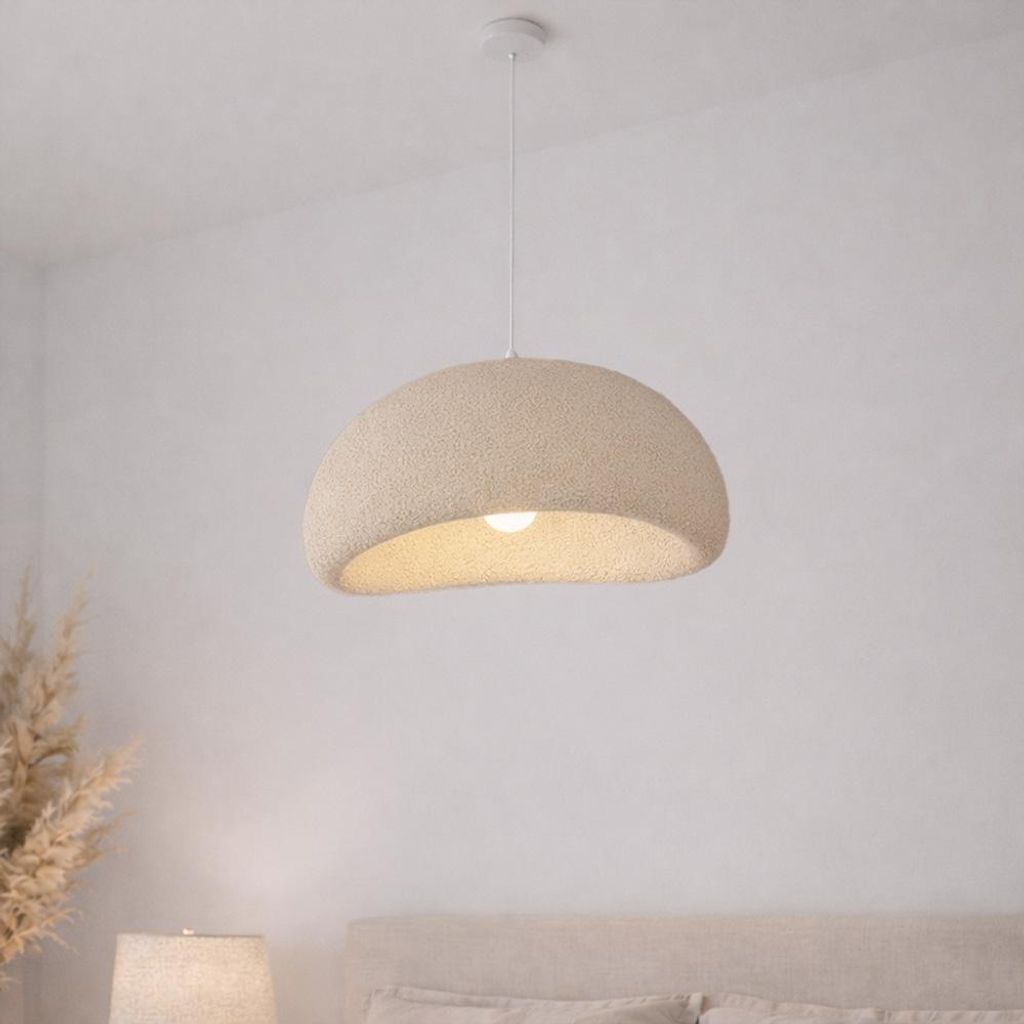 Závěsná lampa Milton & Oldbrook Japandi, Ø 50 cm, Tuzla, Obrázek produktu 