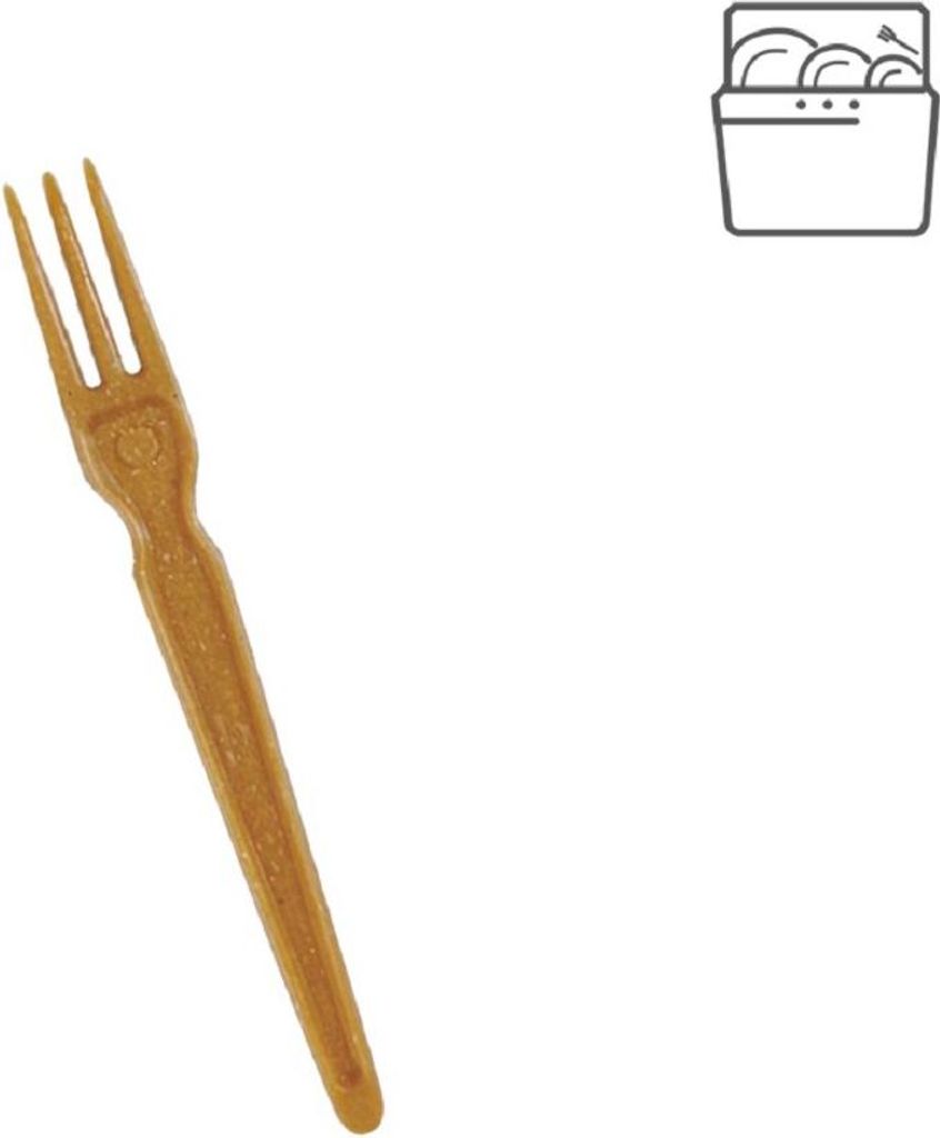 Forchetta per patatine fritte (WPC) 8 cm - 1000 pz Immagine del prodotto 