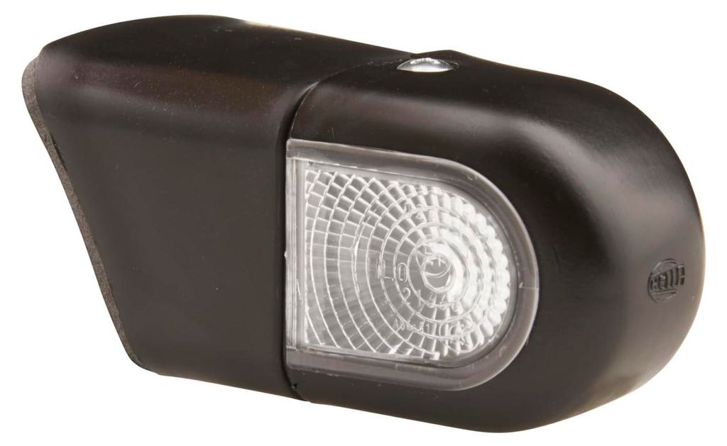 HELLA 2XS 004 237-301 Umrissleuchte - Begrenzungsleuchte - Anhänger - Wohnwagen - Anbau - ECE - Lichtscheibenfarbe: glasklar - rechts/seitlicher A...