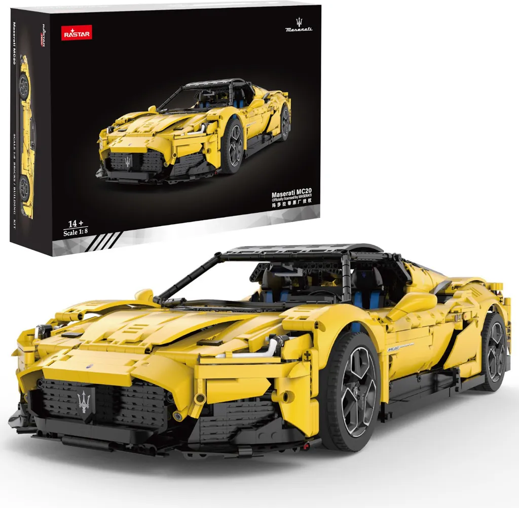 Maserati MC20 Rastar 3457 pièces grand kit anti-stress pour adulte