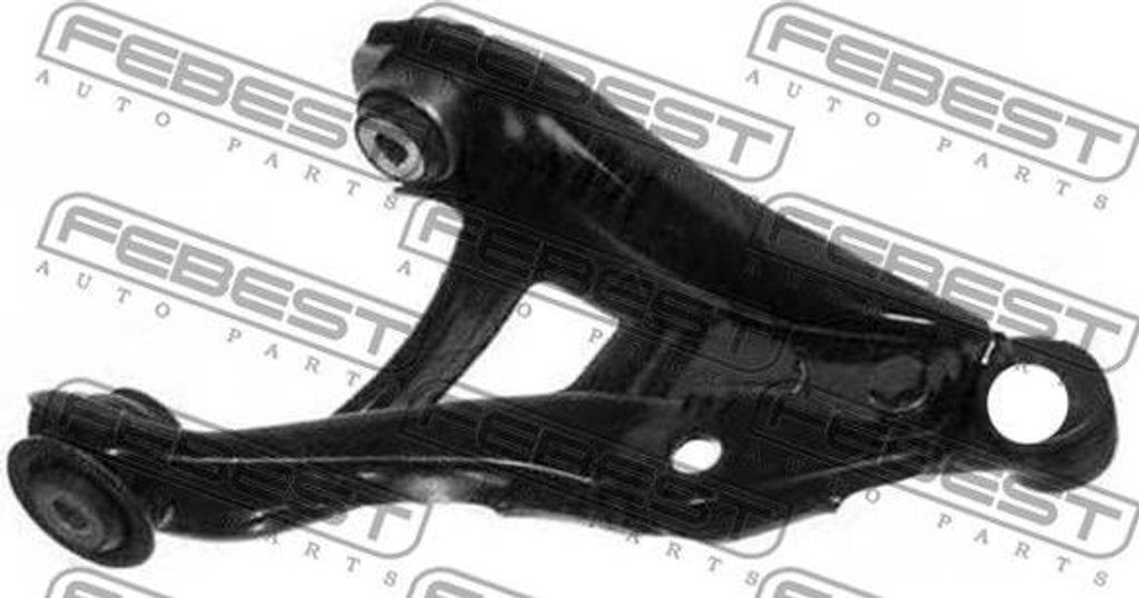 FEBEST 2424-KANRH Querlenker, Radaufhängung OE 5450000Q1A kompatibel mit Kangoo