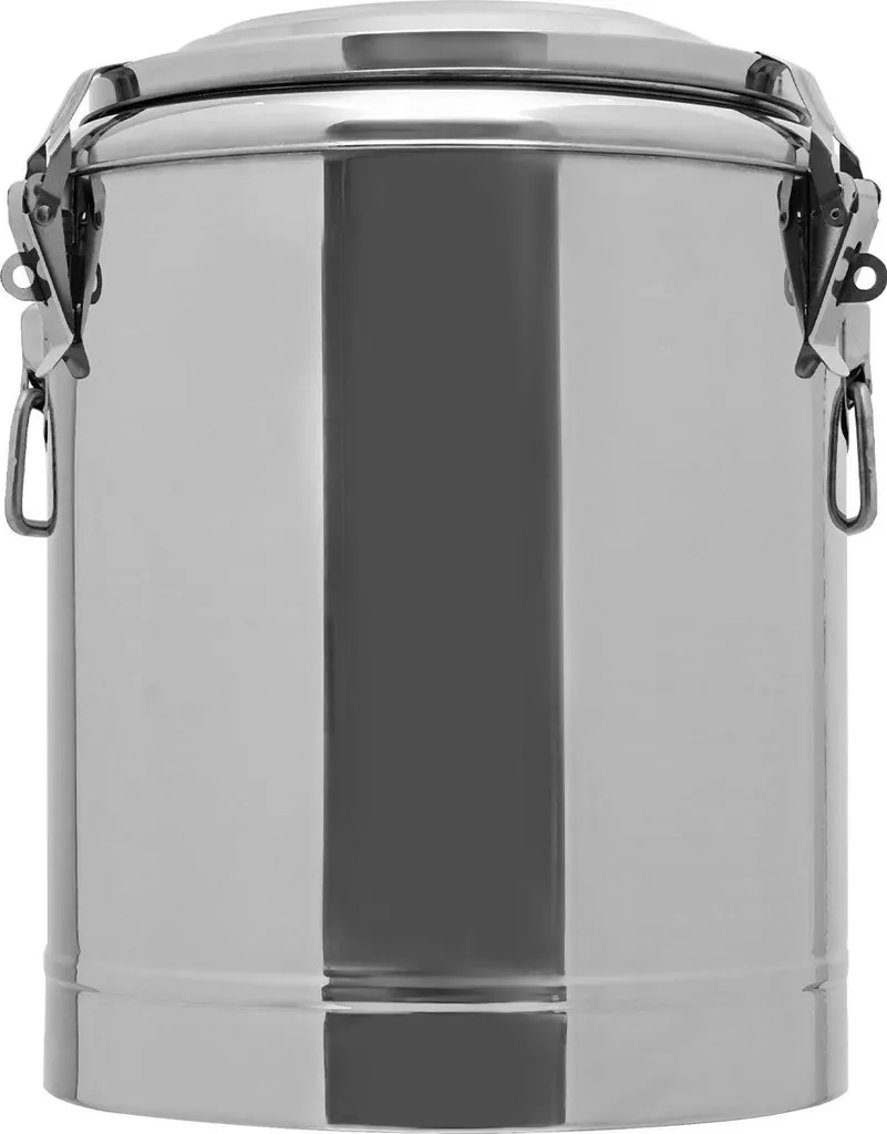 Distributore Isotermico 14L Acciaio Inox 201 con Rubinetto di Scarico