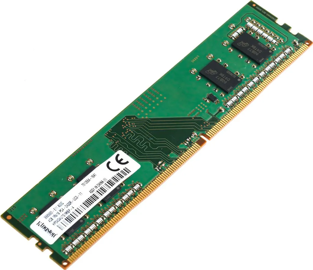 Modulo RAM Kingston 4GB DDR4 2400MHz CL17 HP24D4U7S1MBP-4 per PC