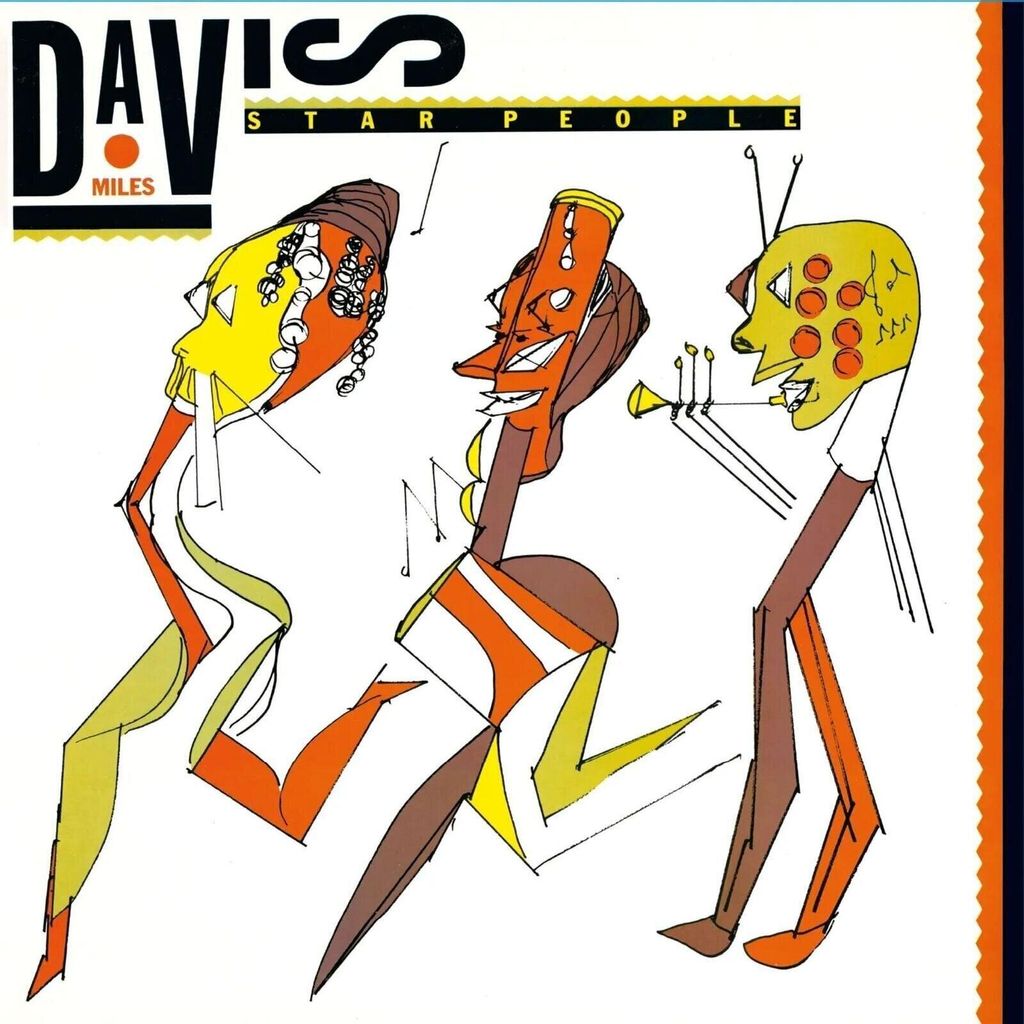 Miles Davis - Star People (180 g) (Limited Edition) (Orange & White Marbled Coloured) (LP)