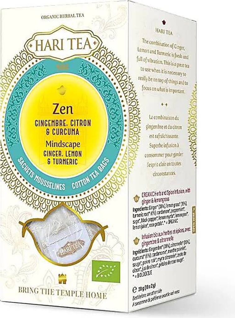 Hari Tea - Hari Tea Ginger & Lemon - Flash of inspiration - Obrázok produktu 