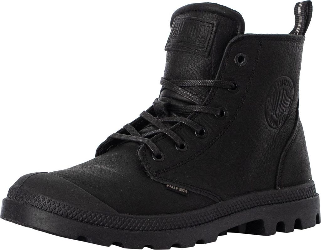 Palladium Lederstiefeletten Pampa mit Reißverschluss, Produktbild 