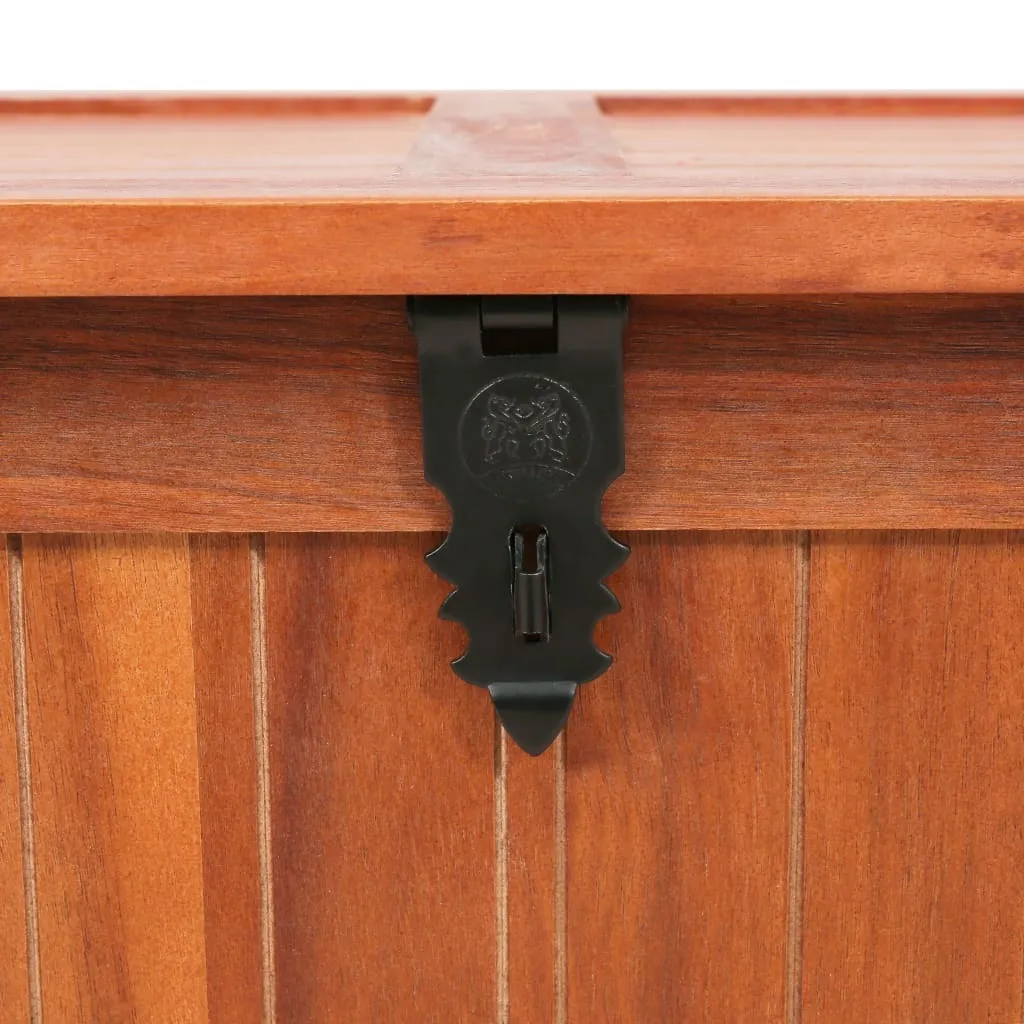 Coffre de rangement 3 pcs bois d'acacia - Structure robuste et durable - 10