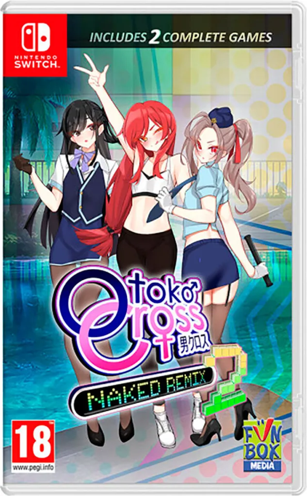 Jeu de Réflexion Otoko Cross Naked Remix 2 Switch - Puzzle et Arcade Fun