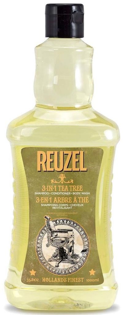 Reuzel - Shampoo-balsamo-bagnoschiuma 3 in 1 al tea tree - Immagine del prodotto 