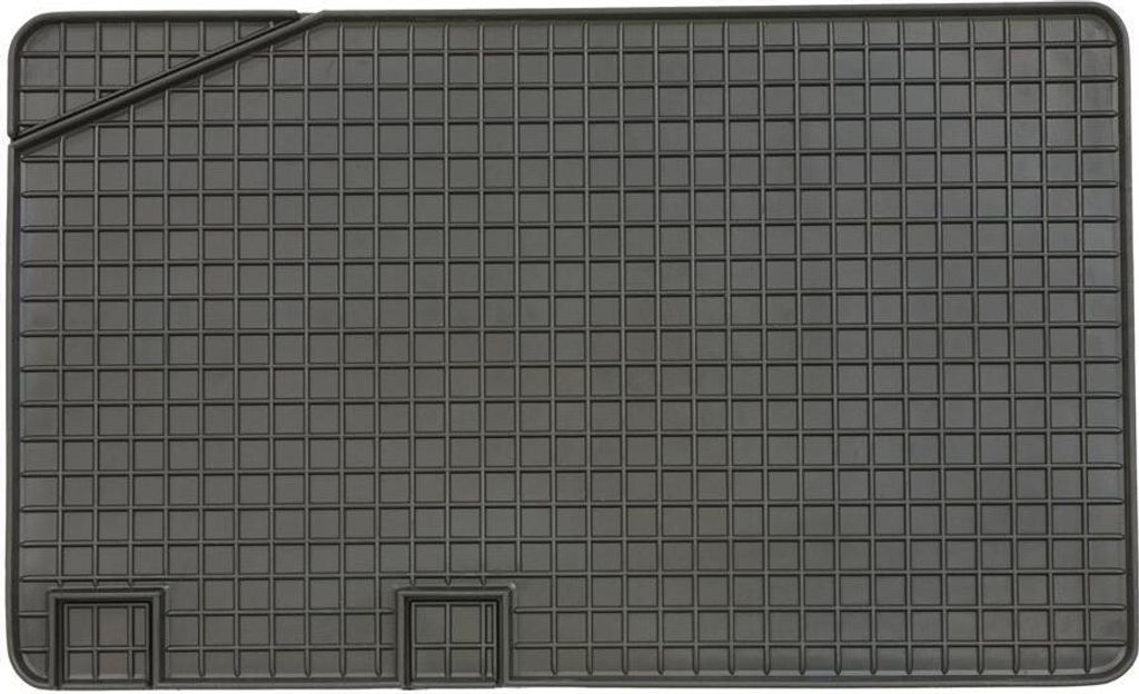 für VW T4 ab 1990-04/2003 hinten 71 x 43 cm Fußmatte PETEX Gummimatten 1-teilig schwarz Allwettermatten Gummifußmatten