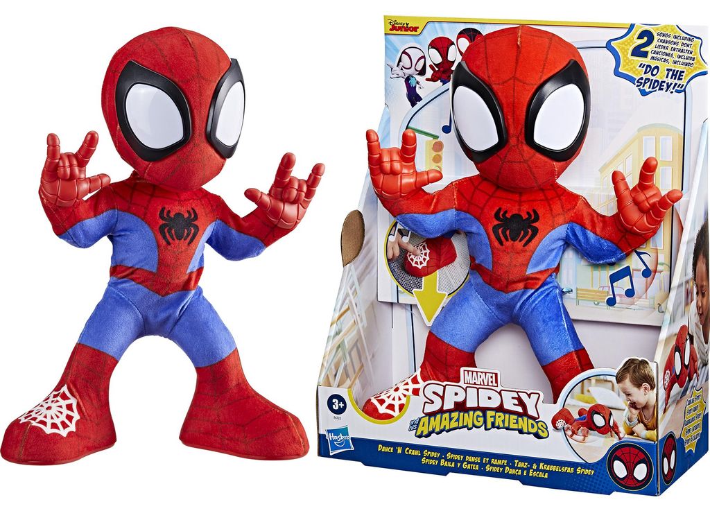Spidey Dances and Crawls. Interactive Plush with Music and Immagine del prodotto 