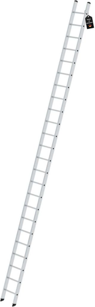 Sprossen-Anlegeleiter ohne Traverse 24-Sprossen