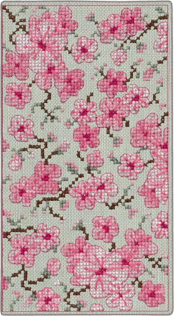 Regala la Bellezza: Portaocchiali Sakura Ricamato a Mano - Kit DIY