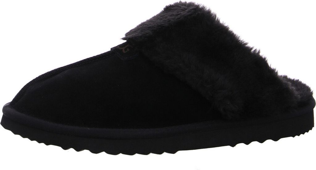 OOG Damen-Pantoffel gefüttert Schwarz, Farbe:schwarz, EU Größe:39