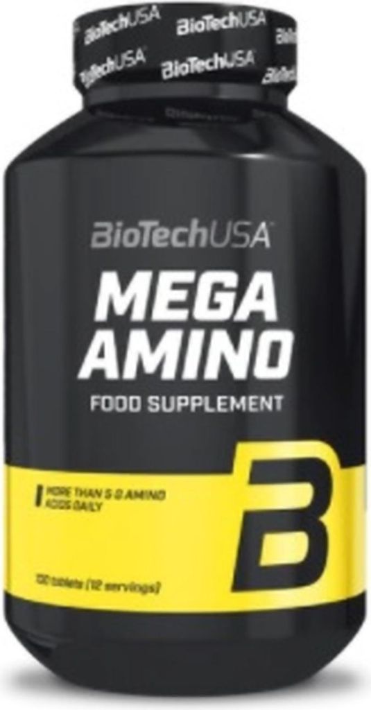 BioTech USA Mega Amino 100 tabliet / Komplexn aminokyseliny Obrázok produktu 