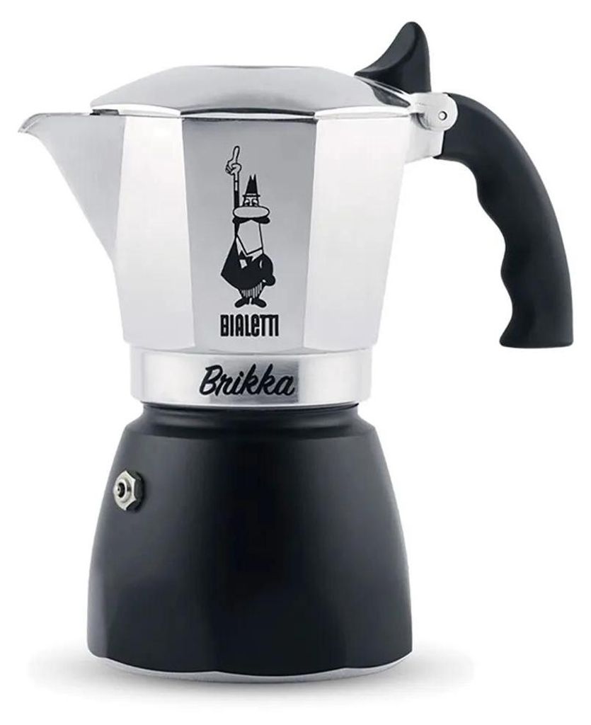 Bialetti Brikka Moka pot 0.17 L Black  Stainless steel Obrázek produktu 