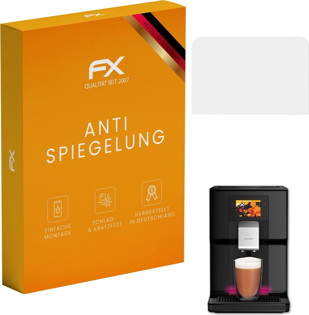 atFoliX FX-Antireflex 2x Schutzfolie kompatibel mit Krups Intuition Preference (EA873) Displayfolie