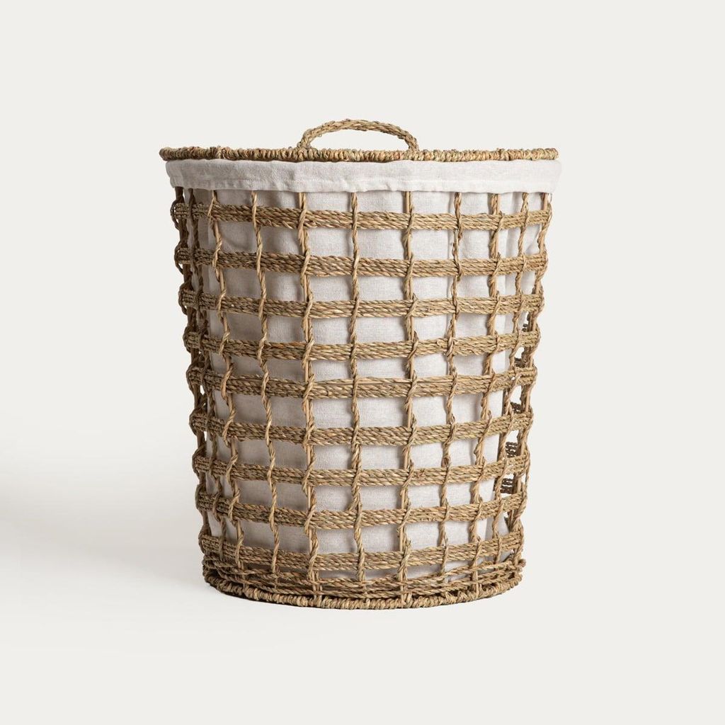 HOMLA DENAHI Košík na bielizeň z morských rias 36x43x47 cm Obrázok produktu 