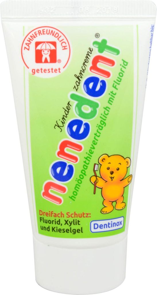 nenedent Kinderzahncre. homöopathievertr.m.Fluorid, 50 ml Produktbild 