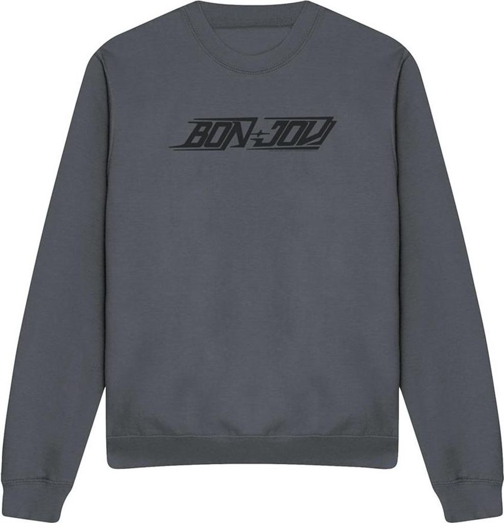 Bon Jovi - Sweatshirt für Herren/Damen Uni TV20642 (XL) (Holzkohle)