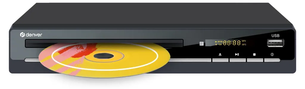 Lecteur DVD Denver DVH-7787 décodeur Dolby et port USB multimédia - 6