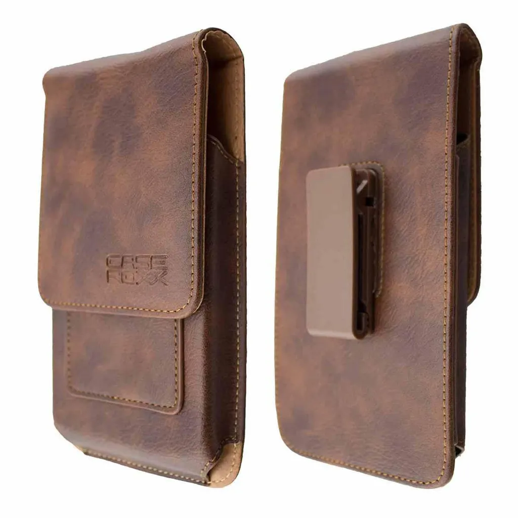 Cover Robusta Oukitel WP5000 Marrone - Custodia Tattica per Escursioni - 4