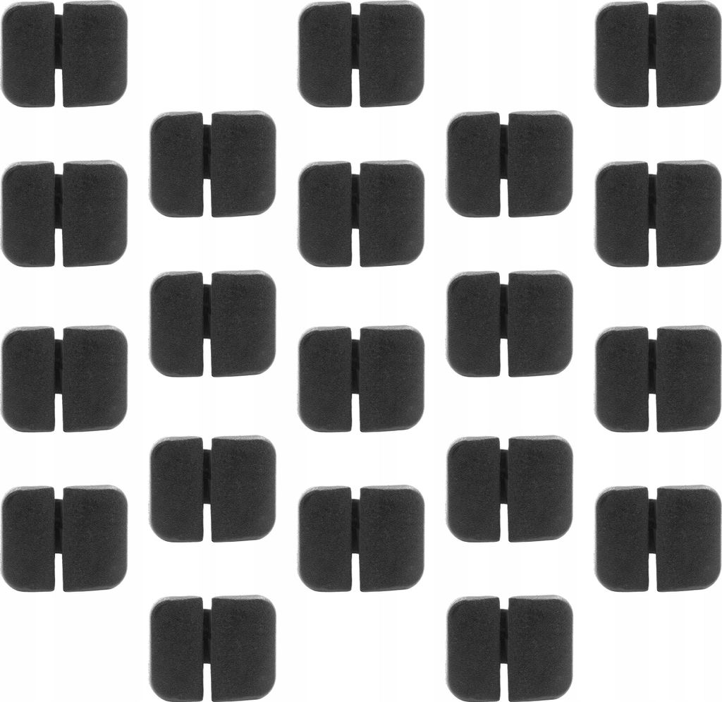 20 clips d'insonorisation pour capot moteur VW Audi Skoda Image du produit 