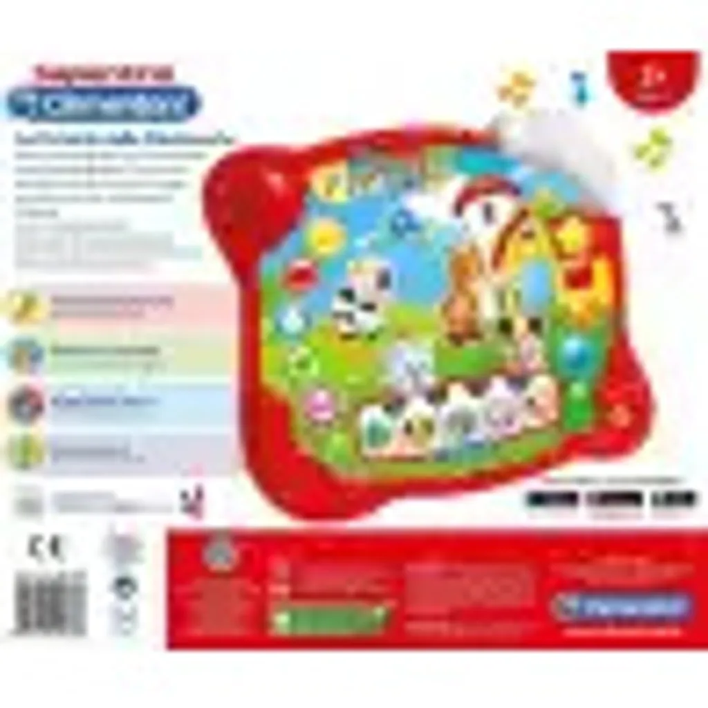 Ferme Musicale Interactive Clementoni - 10+ Chansons et Sons d'Animaux - 7