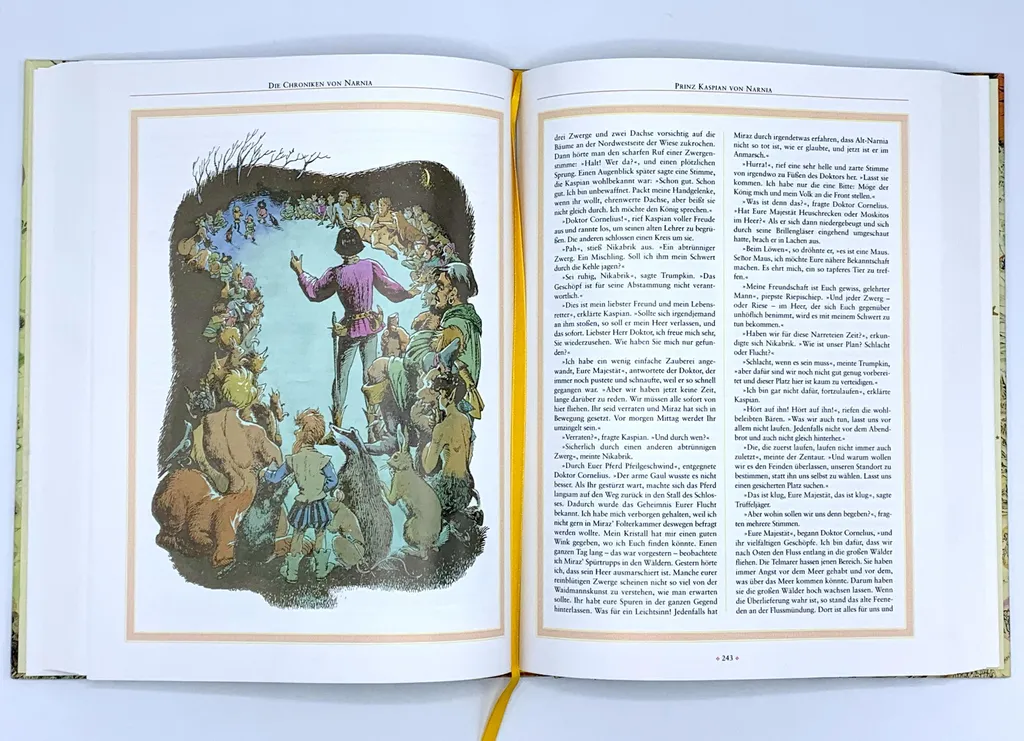 Intégrale Narnia avec illustrations originales et couverture rigide - 3