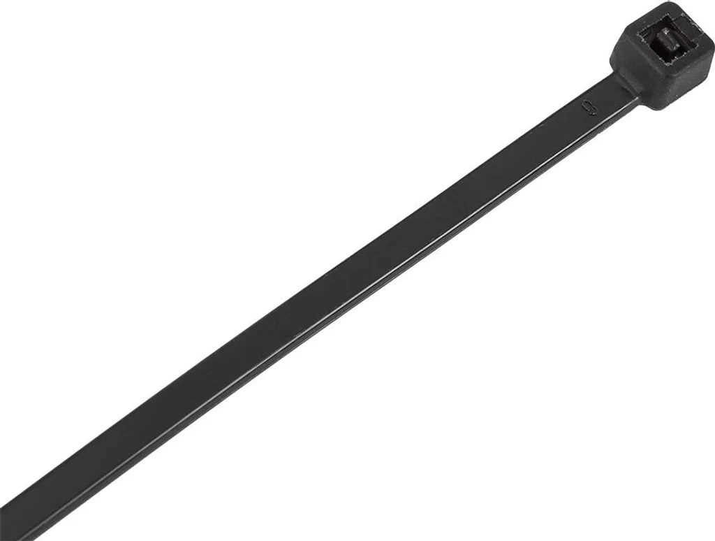 100 Fascette Nere EXTREME 150 x 2.5 mm Nylon PA66 Professionali