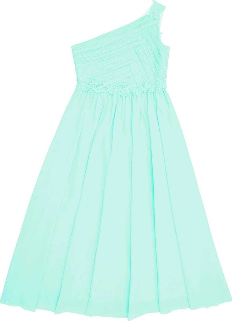 Elegantes Ein-Schulter Prinzessin Kleid - Festliches Produktbild 3