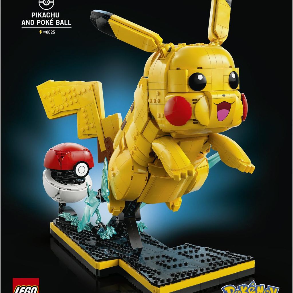 LEGO Pokémon 72152 Pikachu E Poké Ball Immagine del prodotto 