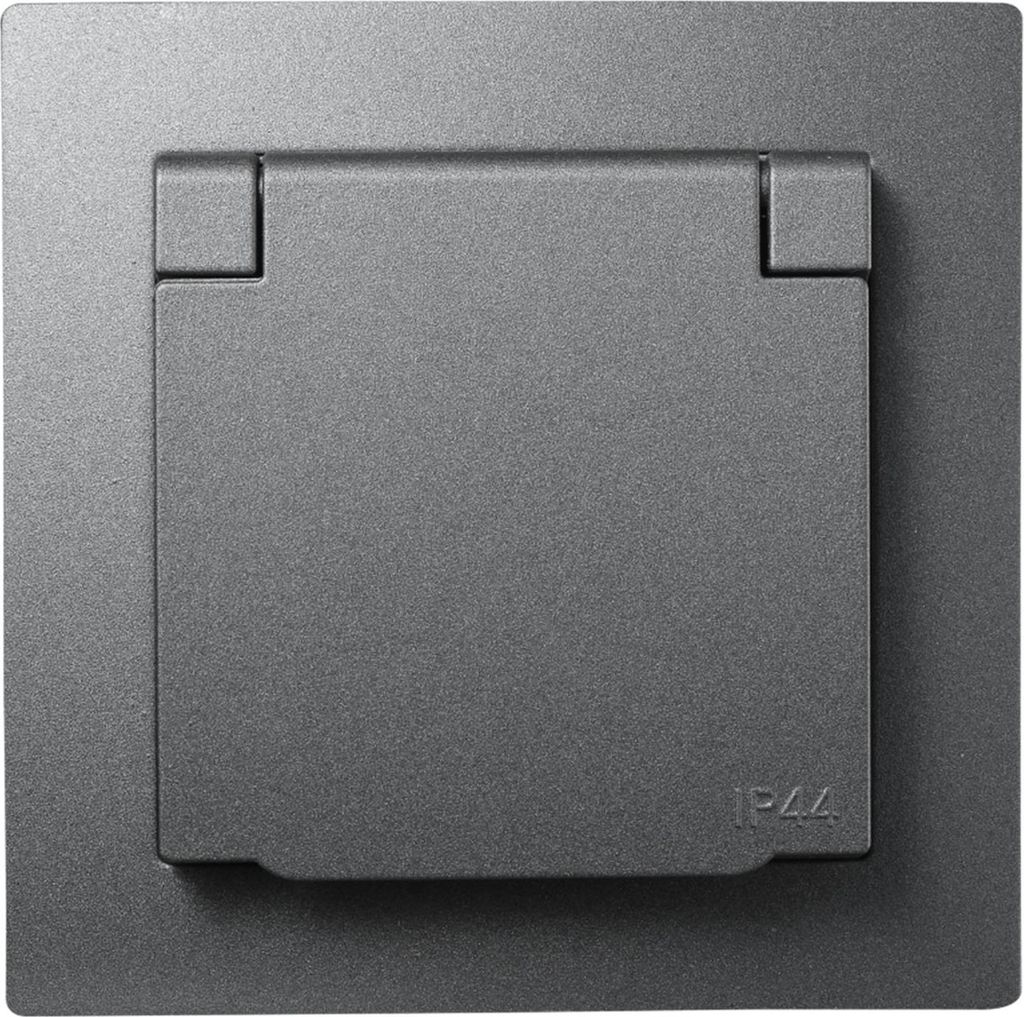 Schutzkontakt-Steckdose McPower "Flair", 250V/16A, UP, Produktbild 