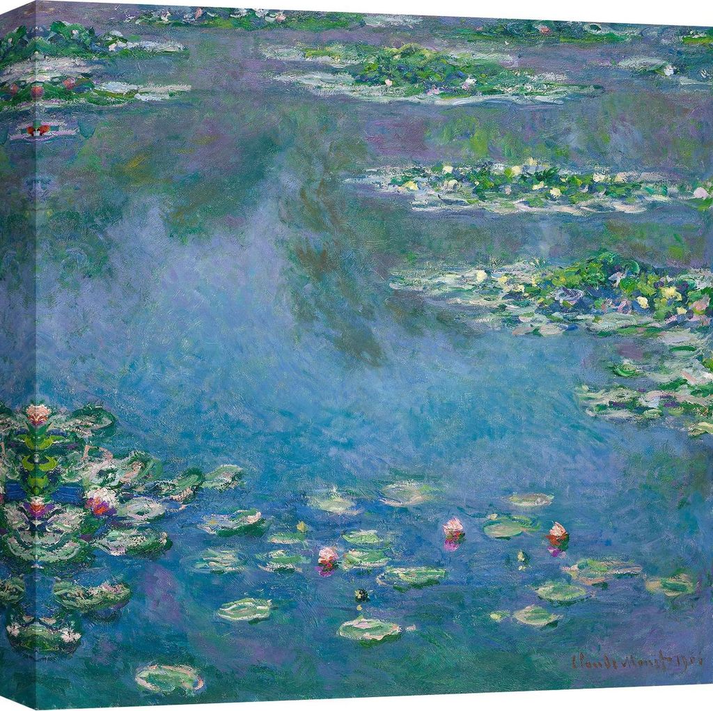 Leinwandbilder - Claude Monet - Seerosen - 70x70 cm