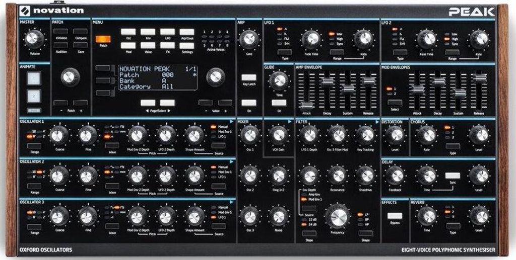 Novation Peak Polyphonic Synthesizer Syntezatory Zdjęcie produktu 