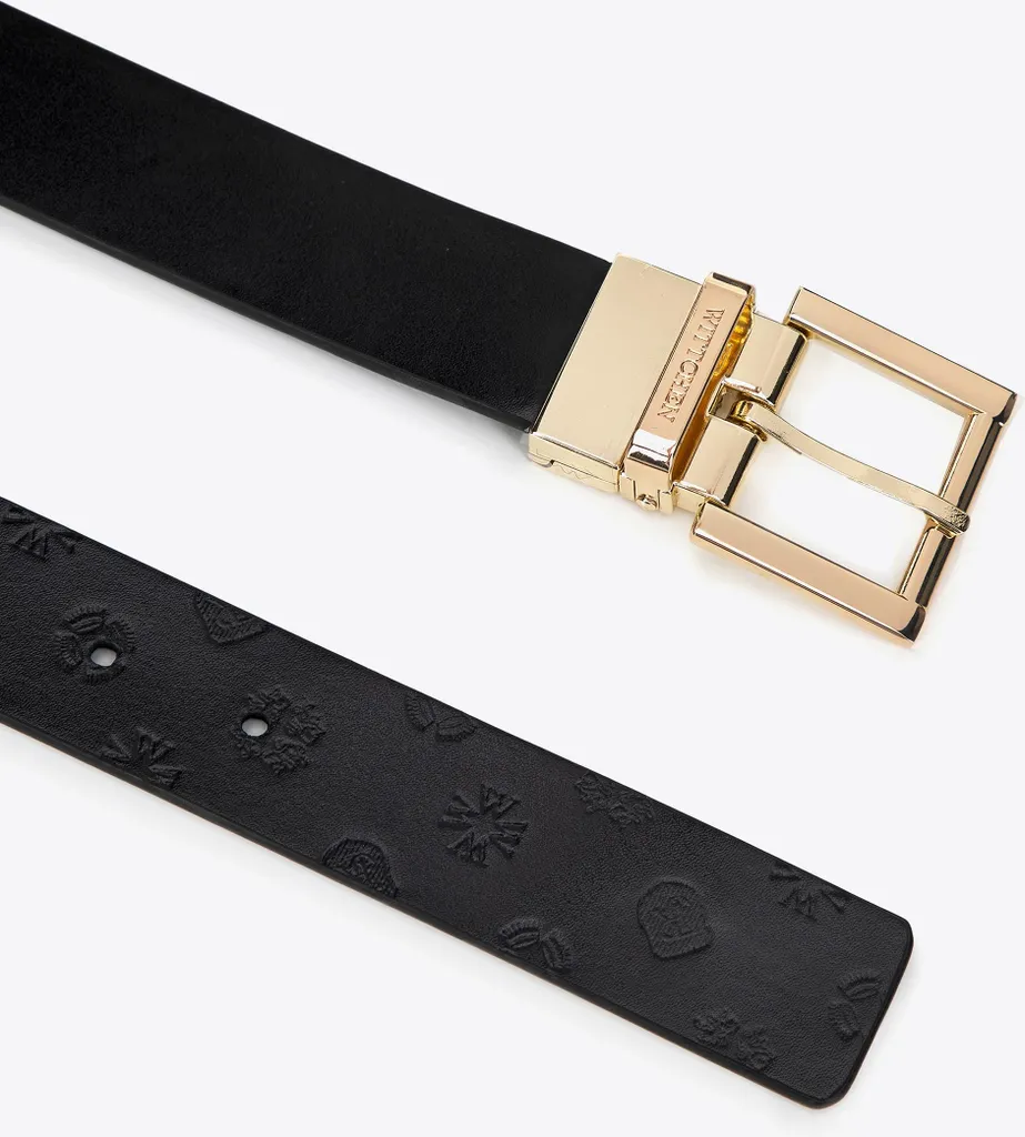 Cintura Donna Wittchen Pelle Nera: Fibbia Quadrata per Look Top