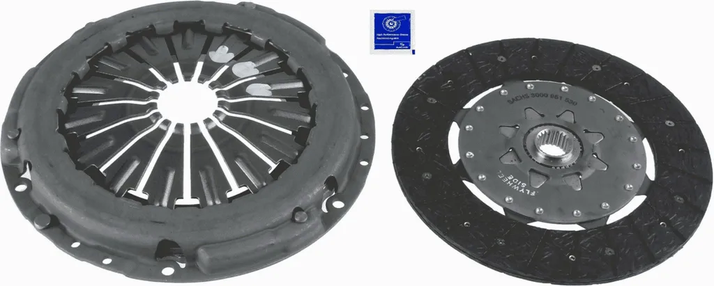 Kit d'embrayage pour Jaguar X-Type X400 SACHS 3000 951 530 240mm