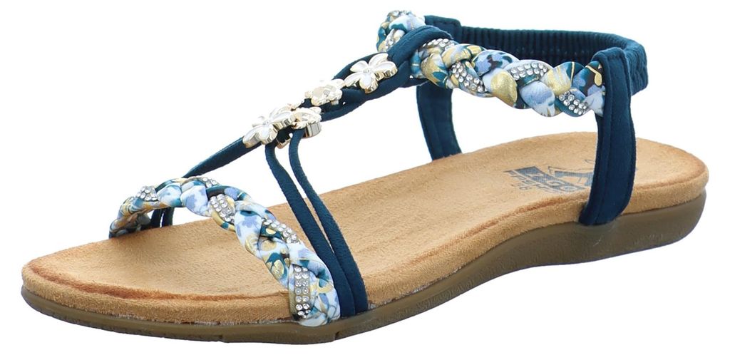 2GO FASHION Sandalen Damen 32303737313236 Blau 41 EU