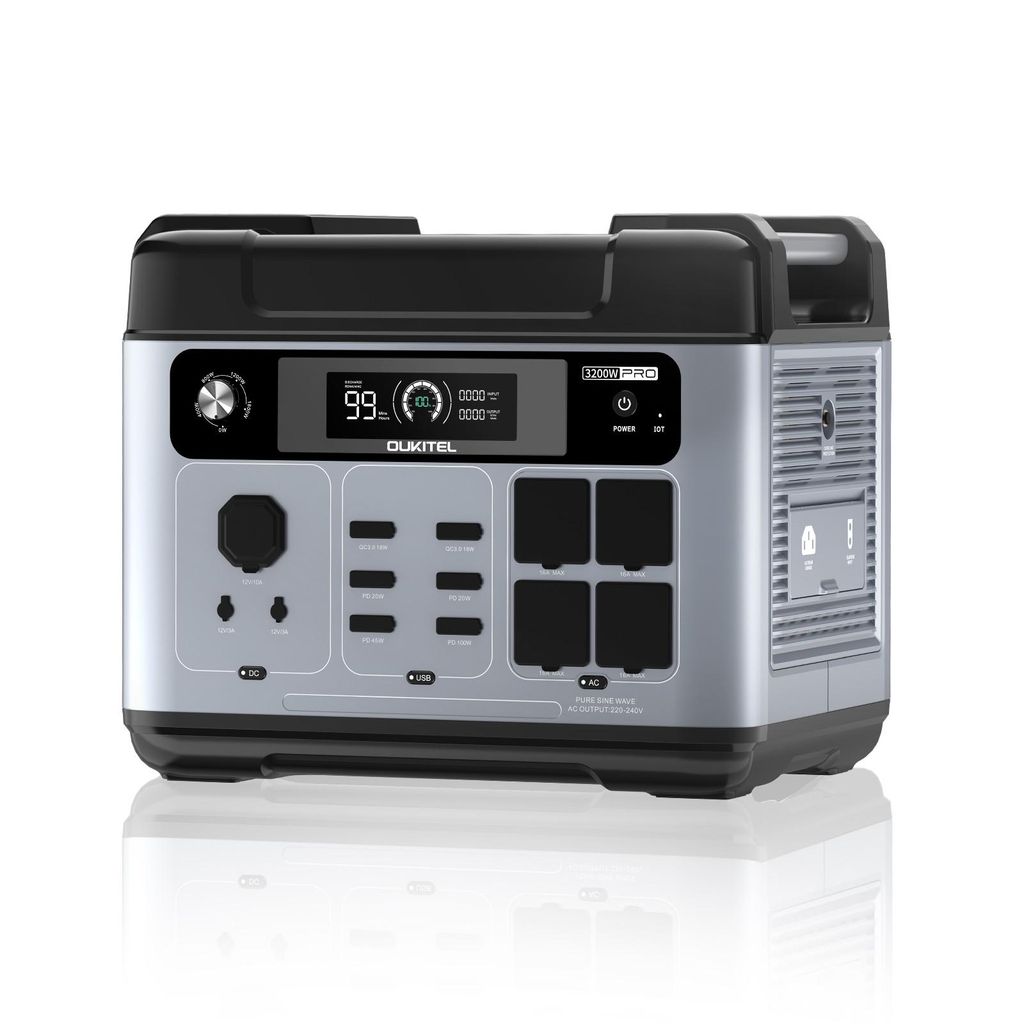 OUKITEL P2001 Pro Powerstation 3200W / 2048Wh – tragbarer Produktbild 