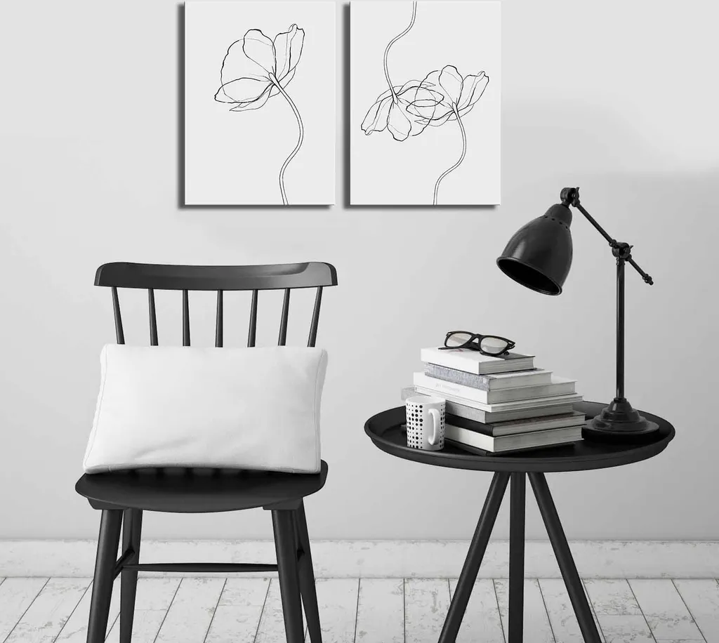 Wallity, 2P3040CIZC- CVT1394, Colorato, Stampe su tela, 58 x 38 cm, 100% tela scamosciata
