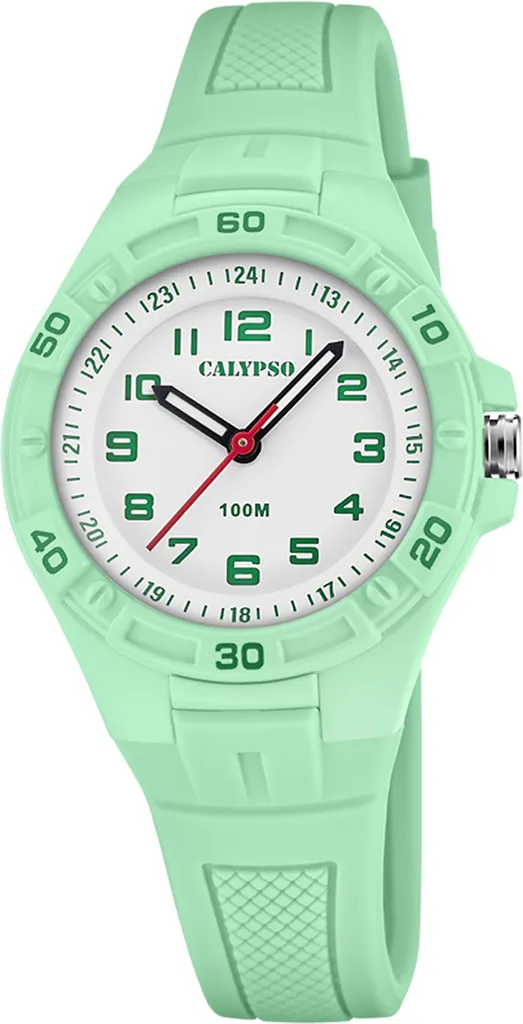 Orologio Calypso K5832/1 orologio da bambina in gomma verde